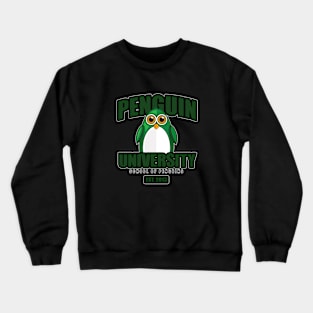 Penguin University - Green Crewneck Sweatshirt